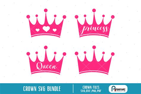 Crown Svg Queen Svg Princess Svg Crown Svg File Princess 67358 Svgs Design Bundles