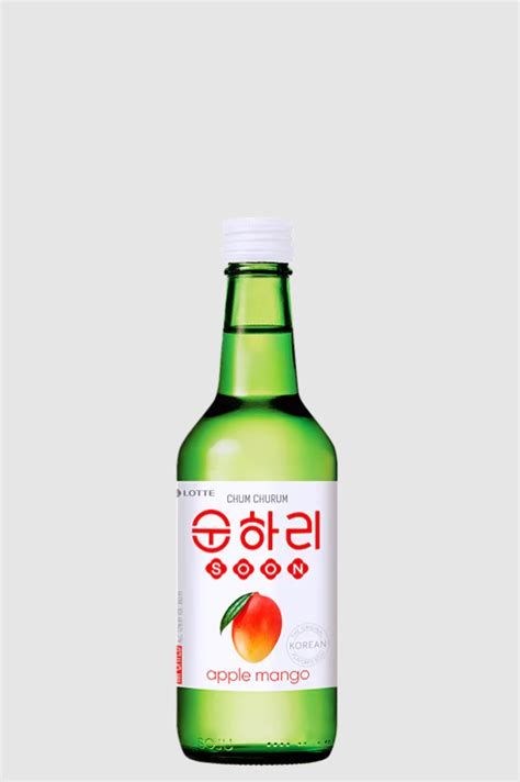 Lotte Chum Churum яблуко манго Apple Mango Soju 12 360мл — Продукти із