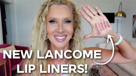 Luscious Lancome Lip Liner Swatches Saying Goodbye To The Legendary