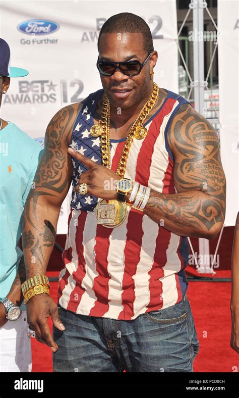 Busta Rhymes En La Bet Awards En El Anfiteatro Shrine De Los