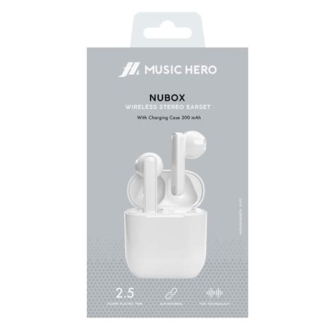 Nubox True Wireless Stereo Semi In Ear Headphones Tech 2 Tech