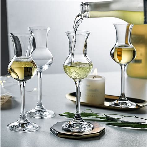 Elegant Grappa Glass with Modern Design