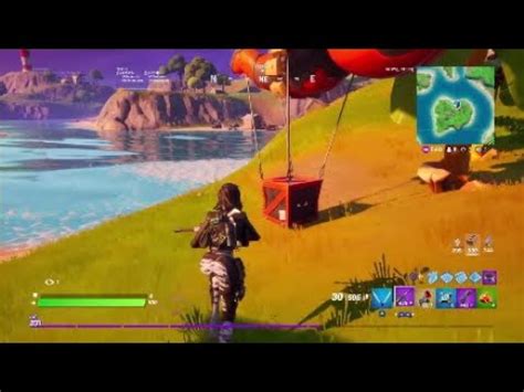 The Supply Drop Only Challenge In Fortnite Youtube