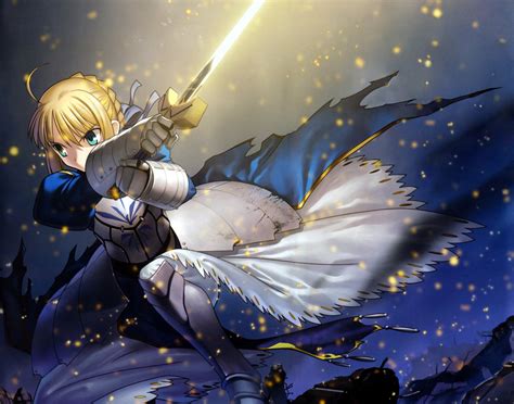 Armor Artoria Pendragon All Blonde Hair Fate Series Fate Stay Night