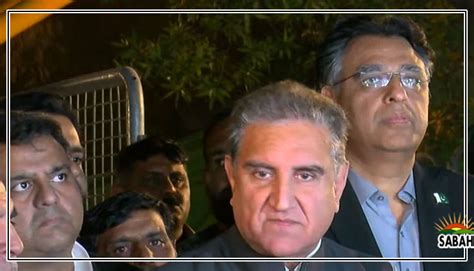 Shah Mahmood Qureshi Says Imran Khan Decides To Announce Dissolution Of