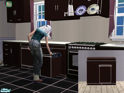 The Sims Resource Pb Kitchen Appliances Trashcompactor