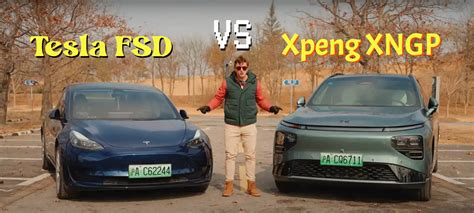 Tesla FSD vs China's Xpeng XNGP Autonomous Driving Test