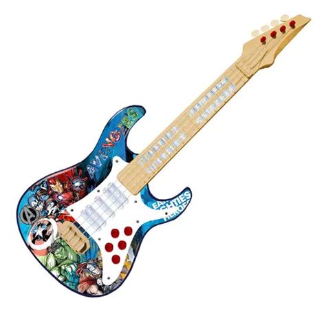 Guitarra Elétrica Infantil Vingadores Guerra Infinita Toyng