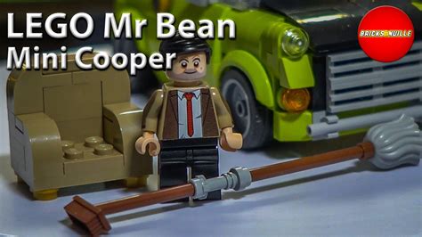 Lego Mr Bean S Mini Cooper Equipped With Lights Moc Youtube