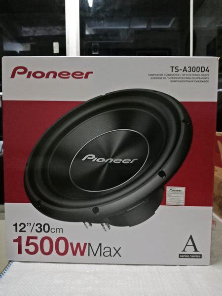 Jual Subwoofer Pioneer Tsa300d4 Pioneer Ts A300d4 Pioneer Ts A300