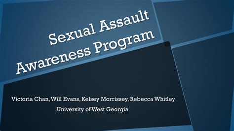 Ppt Sexual Assault Awareness Program Powerpoint Presentation Free