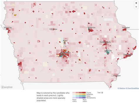 Iowa Republican Caucuses Precinct Results Rmapporn