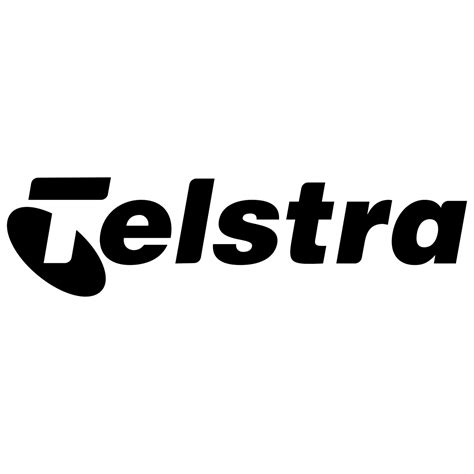 Telstra Logo Black And White Brands Logos