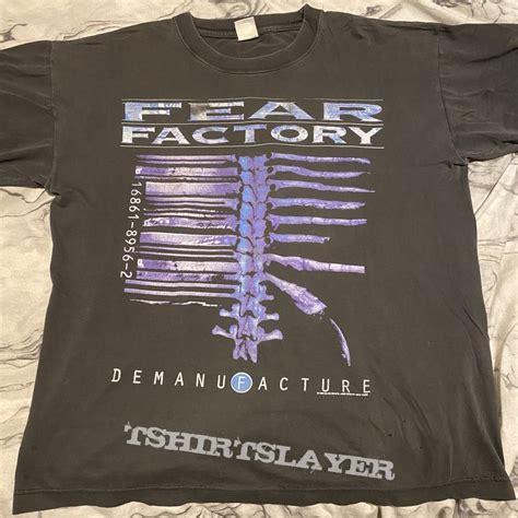 Fear Factory Demanufacture 1995 Album Shirt Tshirtslayer Tshirt And