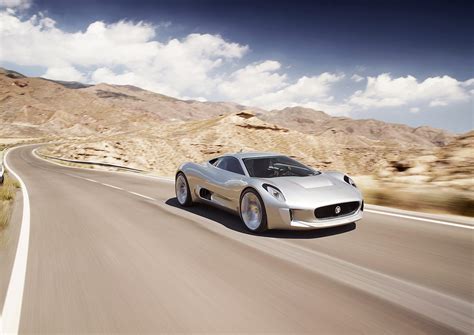 Paris Motor Show Jaguar C X75 Turbine Electric Supercar Concept