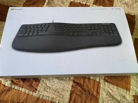 Microsoft Ergonomic Keyboard, Computers & Tech, Parts & Accessories, Computer Keyboard on Carousell