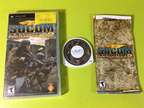 Socom U S Navy Seals Fireteam Bravo Sony Psp Ebay