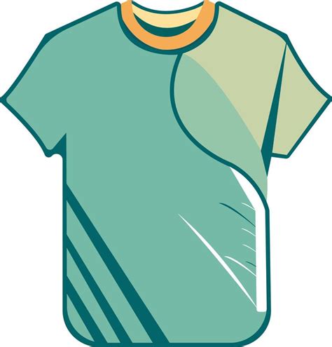 Hand Draw Cute T Shirt Illustration Vector Art At Vecteezy