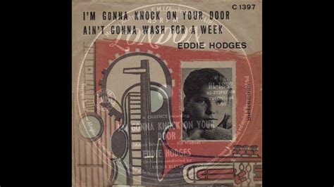 Eddie Hodges I M Gonna Knock On Your Door Youtube