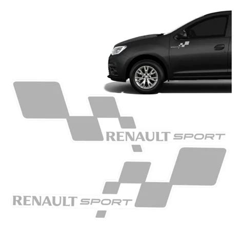 Sticker Sportinox Vinil Transparente Kit De Adhesivos Para Renault