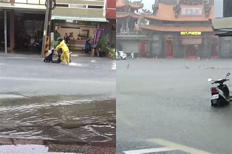 雨彈來襲！「19縣市」發布豪大雨特報 台南3小時雨量破百、已有7處淹水 上報 Line Today