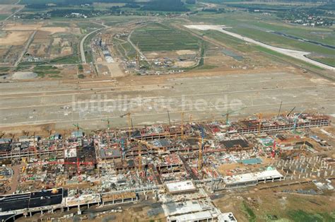 Luftbild Sch Nefeld Baustelle Des Neuen Fern Und S Bahnhofes Der