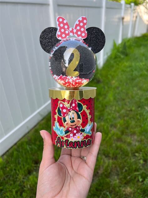 Personalizado Minnie Mouse Pringles Pringles Favor Box Etsy