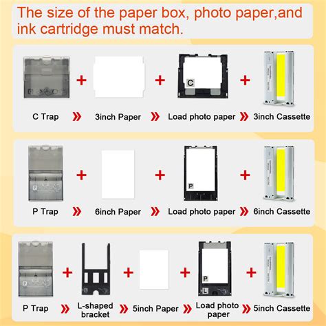 6 Inch Photo Paper Input Tray For Canon Selphy Cp1300 Cp1500 Cp1200 1000 Printer Ebay