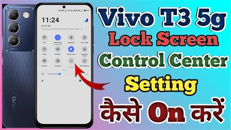 Vivo T3 5g Lock Screen Control Centre Setting Kaise On Kare Control