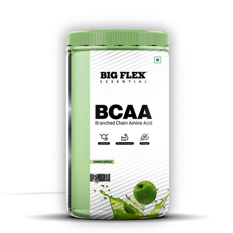 Bigflex Essential Bcaa Green Apple Buy Bigflex Essential Bcaa Green Apple Online At Best