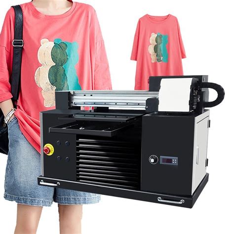 Good Quality Flatbed Digital Fabric Clothes Printing Machine A3 DTG ...