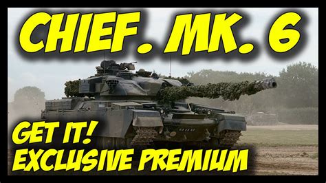 Armored Warfare Chieftain Mk 6 Leader Exclusive Premium Main Battle