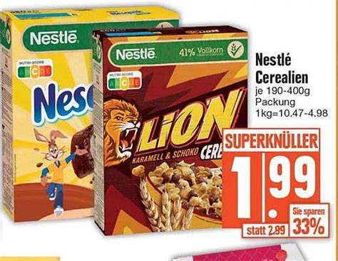 Nestl Cerealien Angebot Bei Edeka Prospekte De