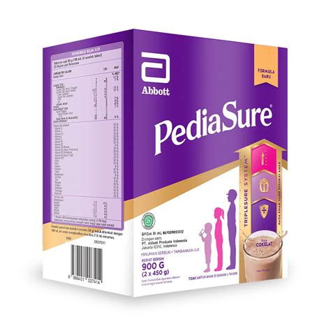 PEDIASURE COKELAT 900 GR 2X450 GR RAJASUSU