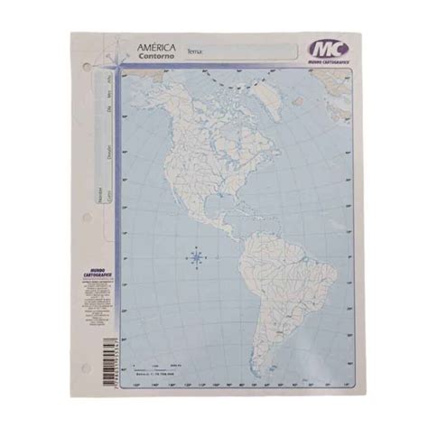 Mapa N X U Contorno America Distribuidora La Colo