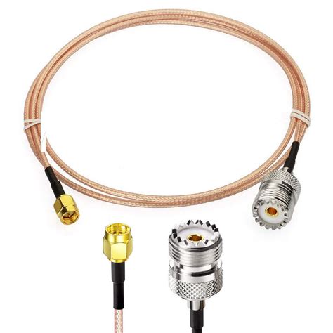 So Uhf Female Pl To Sma Male Plug Rg Cable Jumper