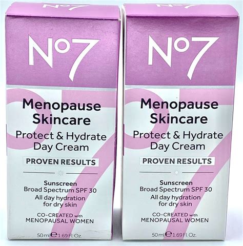 No 7 Menopause Skincare Protect And Hydrate Day Cream Spf30 Exp 0325 Lot Of 2 Udaniele86