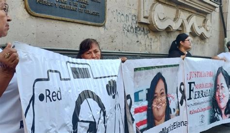 La Jornada Exigen Justicia Para Periodista María Elena Ferral