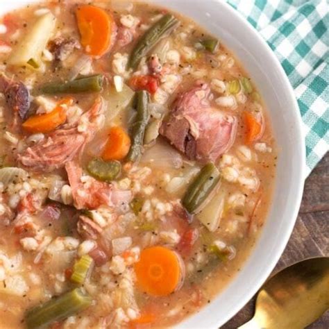 Slow Cooker Bacon Hock Vegetable Soup Recipe Bryont Blog