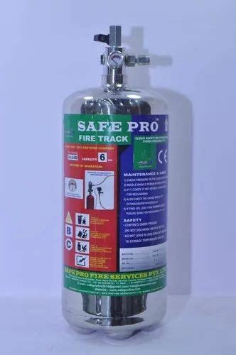 Safe Pro 6 Kg Clean Agent Fire Extinguishers For Industrial Use At ₹ 15000 In Jaipur