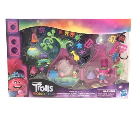 Dreamworks Trolls World Tour Poppy S Stylin Pod With Poppy Figure Playset 4625031945