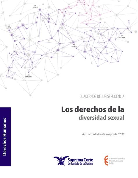 Cuadernos De Jurisprudencia Los Derechos De La Diversidad Sexual Actu Compras En Línea Scjn