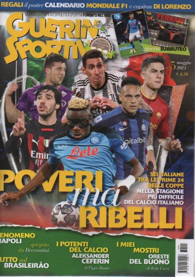 Guerin Sportivo N Maggio Mensile Italiano Edicola Shop