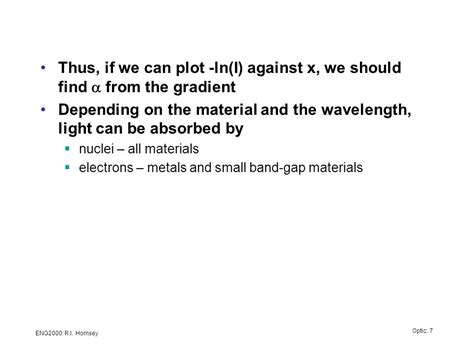 Eng Chapter Optical Properties Of Materials Ppt Video Online