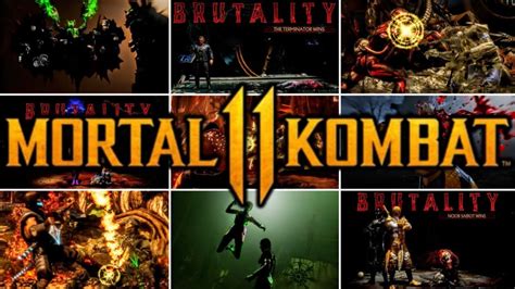 Mk11 Biggest Kombos For All Characters No Stage Interactions Mk11 Ultimate 1080p 60 Fps