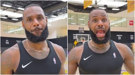 La Divertida Reacción De Lebron James Al Enterarse Que Ya Es El Jugador Más Viejo De La Nba