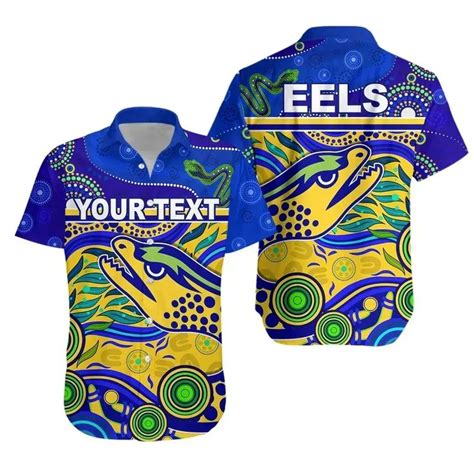 Aio Pride Custom Text Eels Indigenous Special Hawaiian Shirt Version G