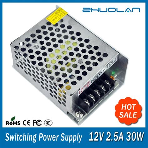 Ac To Dc 12V 30W 2 5A Led Switching Power Supply Made In China In