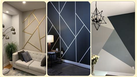 Geometric Wall Painting Designs Ideas 2022 | Geometric Accent Wall Paint