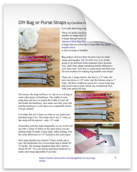 How To Sew A Bag Straps At Anne Jason Blog